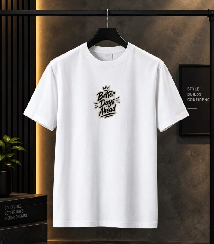 Better Days Graphic T-Shirt – White