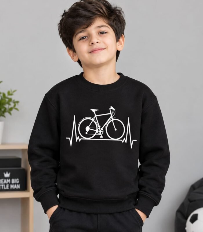 Kids Premium Bicycle Graphic Sweatshirt