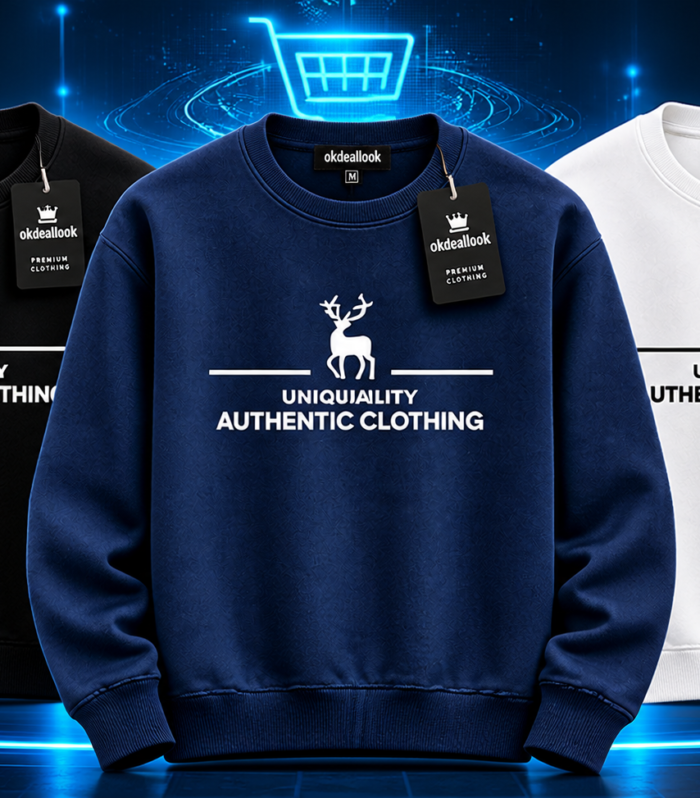 Premium Authentic Crewneck Sweatshirts – Pack of 3