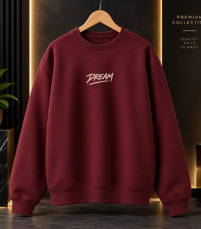 Premium Dream Maroon Sweatshirt